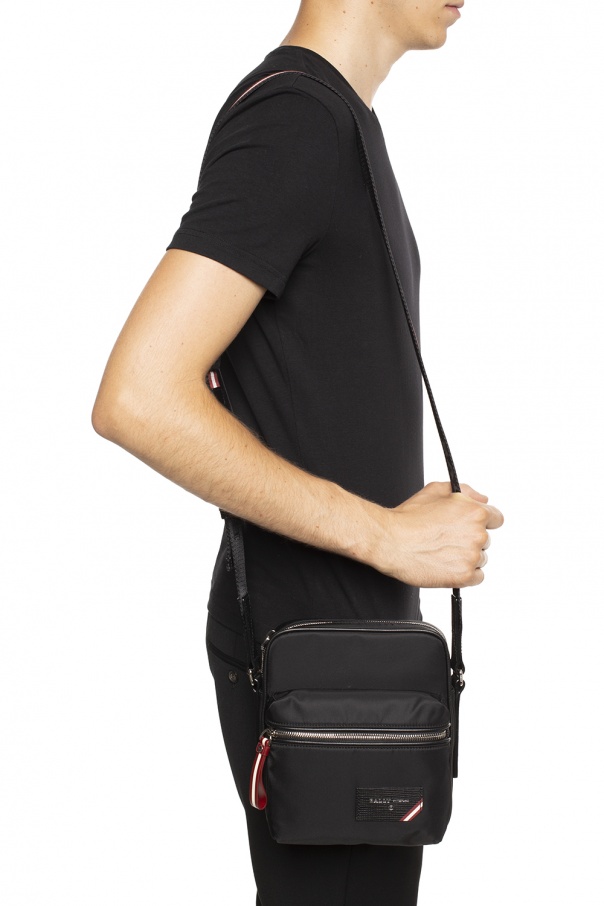 Bally ‘Faara’ patched shoulder bag Men's Bags Vitkac